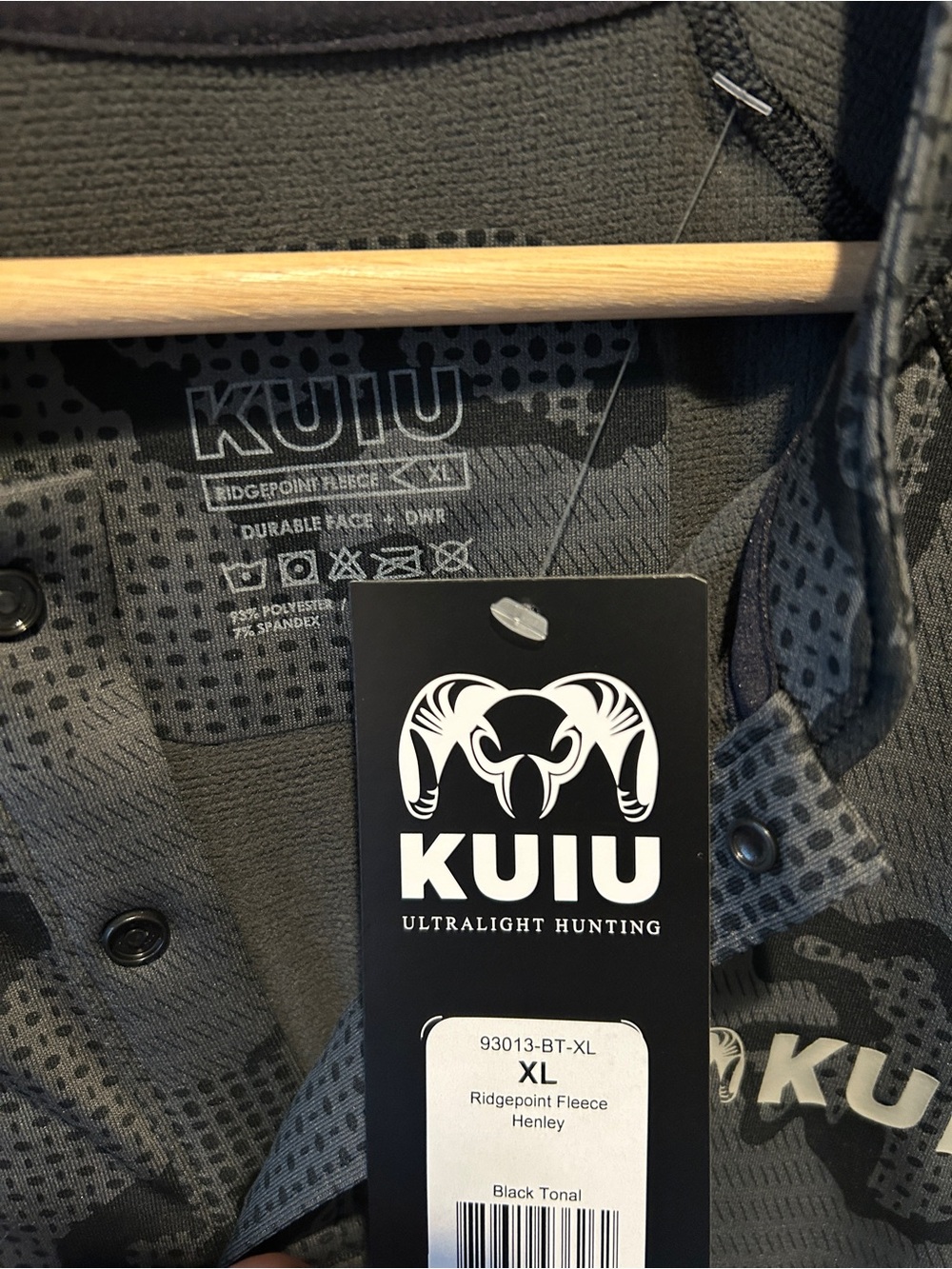 KUIU Men’s Ridgepoint Fleece XL - Picture 2 of 3